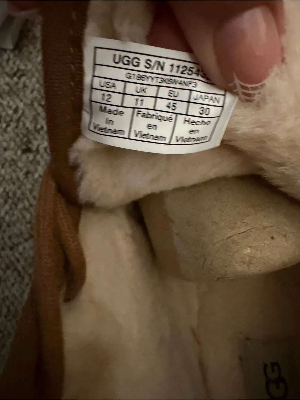 UGG Men's Cow-Print Boots